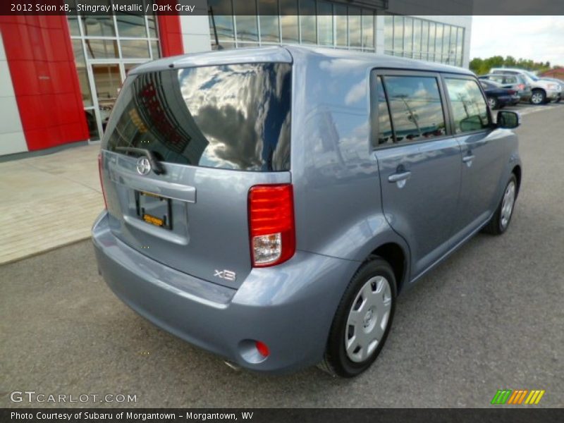 Stingray Metallic / Dark Gray 2012 Scion xB