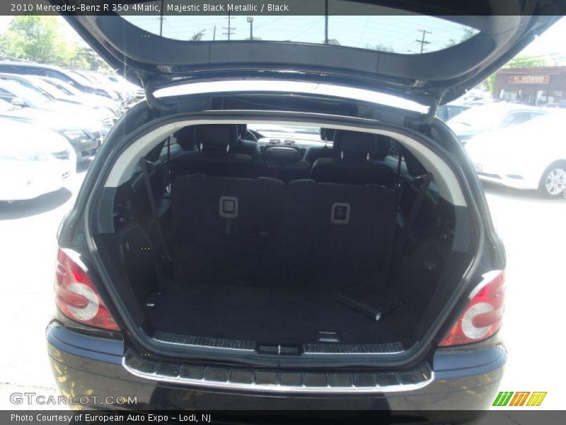 Majestic Black Metallic / Black 2010 Mercedes-Benz R 350 4Matic