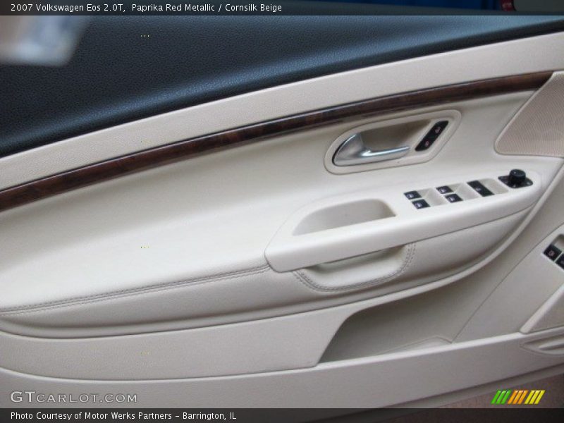 Paprika Red Metallic / Cornsilk Beige 2007 Volkswagen Eos 2.0T