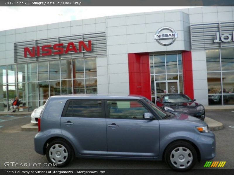 Stingray Metallic / Dark Gray 2012 Scion xB