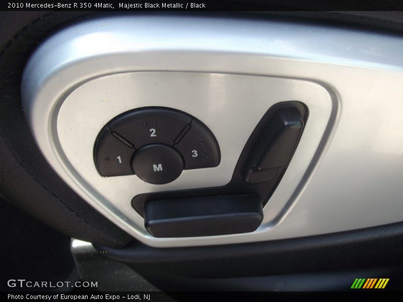Majestic Black Metallic / Black 2010 Mercedes-Benz R 350 4Matic