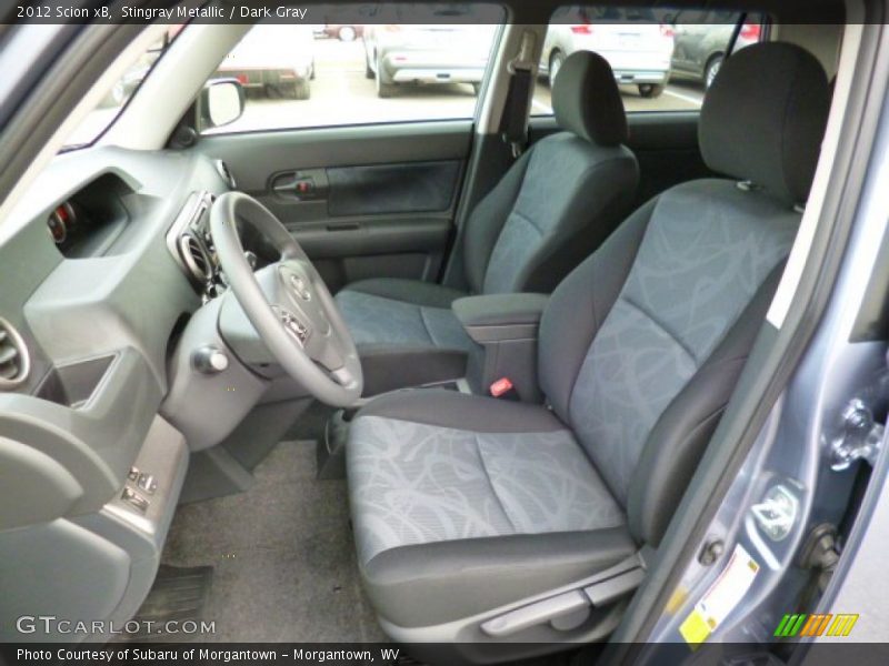 Stingray Metallic / Dark Gray 2012 Scion xB