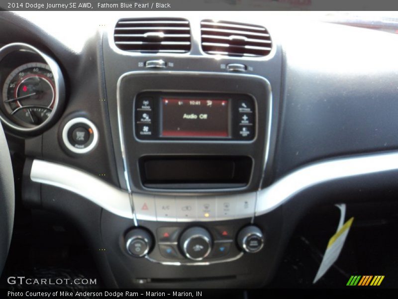 Fathom Blue Pearl / Black 2014 Dodge Journey SE AWD