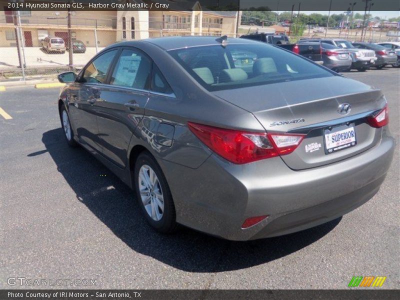 Harbor Gray Metallic / Gray 2014 Hyundai Sonata GLS