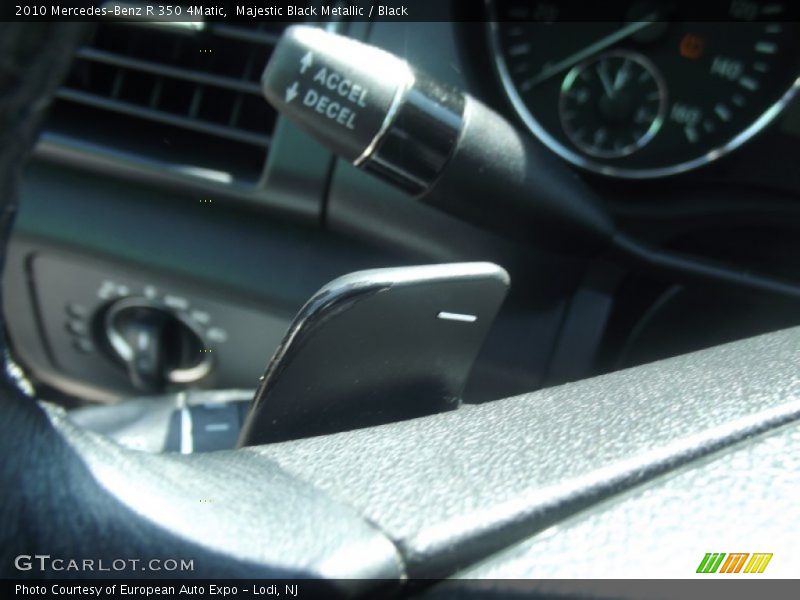 Majestic Black Metallic / Black 2010 Mercedes-Benz R 350 4Matic