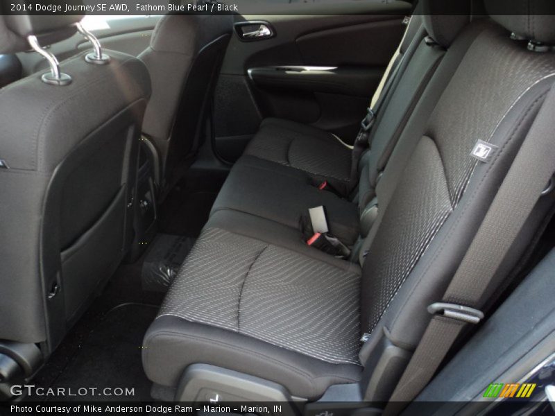 Fathom Blue Pearl / Black 2014 Dodge Journey SE AWD
