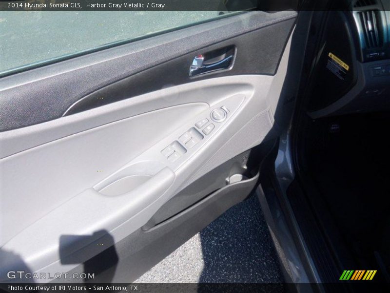 Harbor Gray Metallic / Gray 2014 Hyundai Sonata GLS