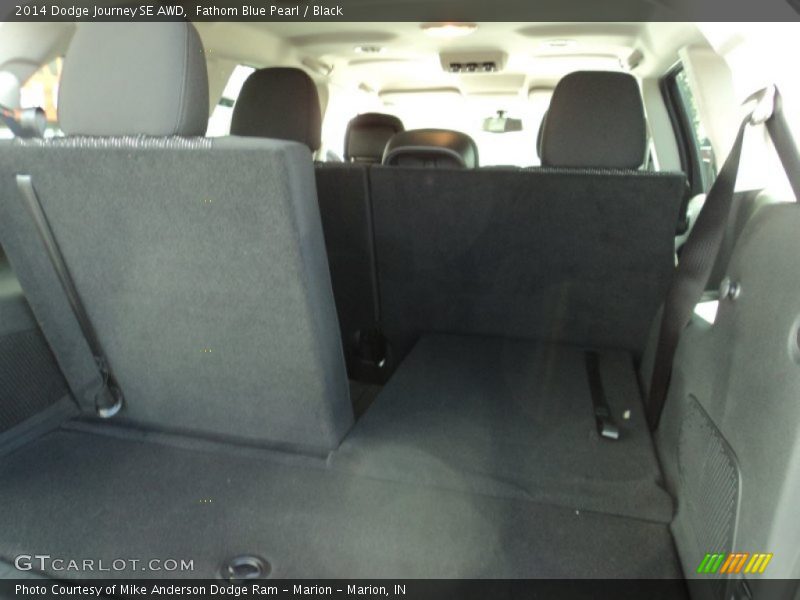 Fathom Blue Pearl / Black 2014 Dodge Journey SE AWD