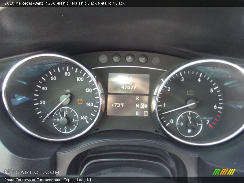 Majestic Black Metallic / Black 2010 Mercedes-Benz R 350 4Matic