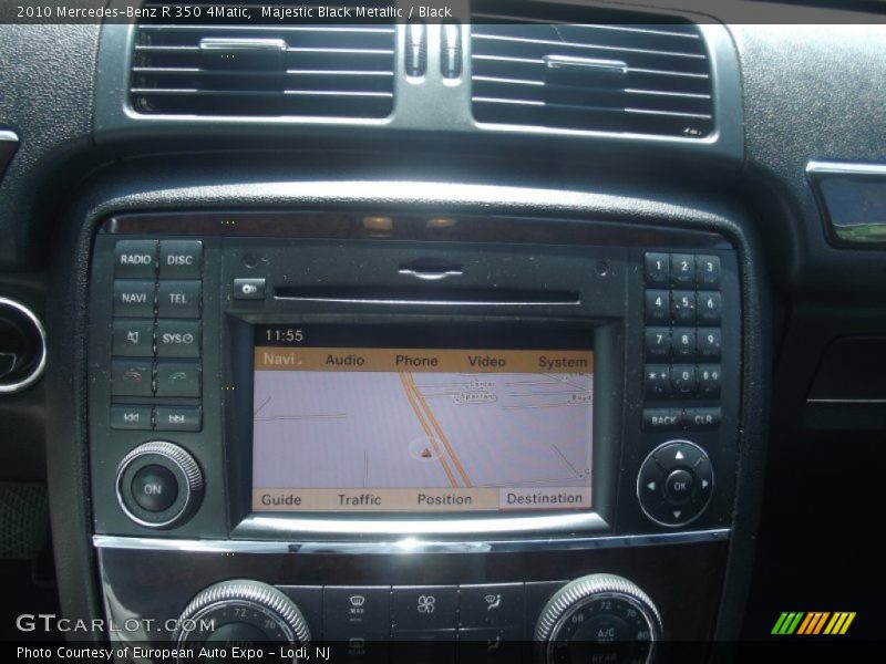 Majestic Black Metallic / Black 2010 Mercedes-Benz R 350 4Matic