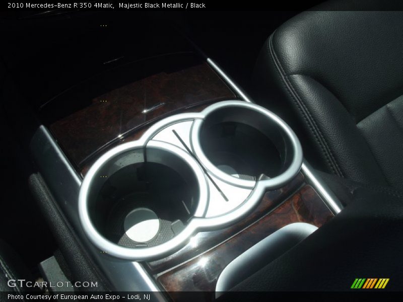 Majestic Black Metallic / Black 2010 Mercedes-Benz R 350 4Matic