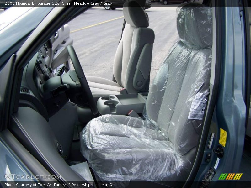 Green Meadow Gray / Gray 2008 Hyundai Entourage GLS