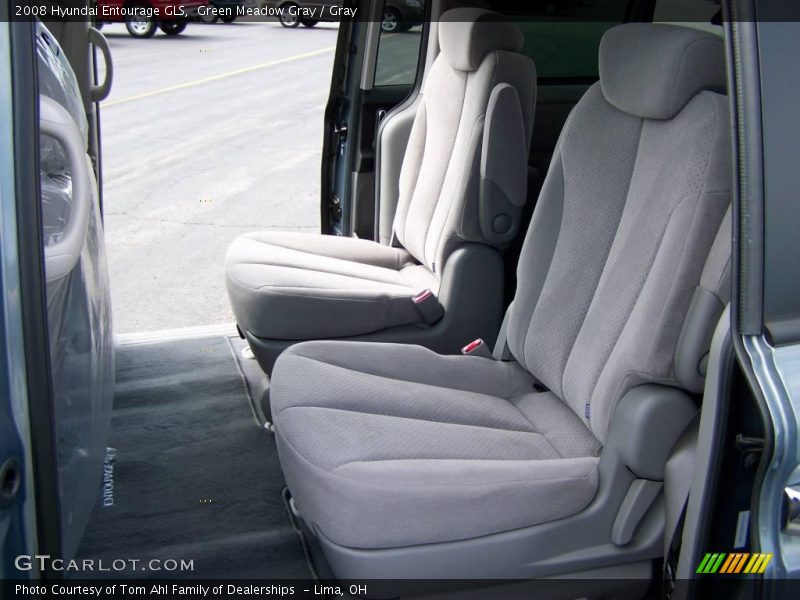 Green Meadow Gray / Gray 2008 Hyundai Entourage GLS