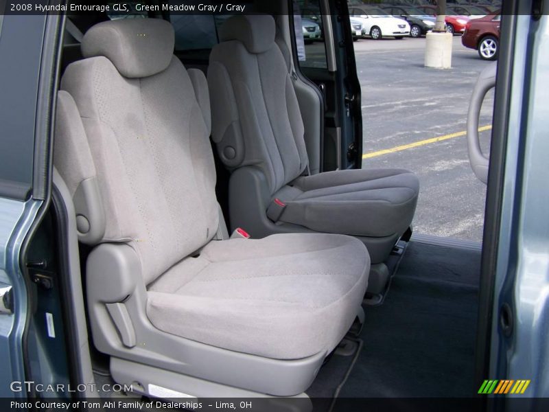 Green Meadow Gray / Gray 2008 Hyundai Entourage GLS