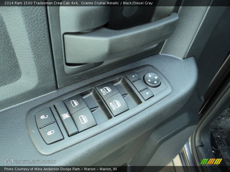 Granite Crystal Metallic / Black/Diesel Gray 2014 Ram 1500 Tradesman Crew Cab 4x4