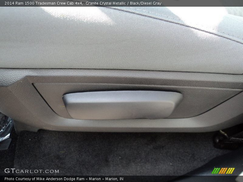 Granite Crystal Metallic / Black/Diesel Gray 2014 Ram 1500 Tradesman Crew Cab 4x4