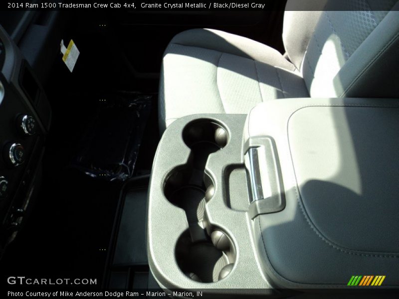 Granite Crystal Metallic / Black/Diesel Gray 2014 Ram 1500 Tradesman Crew Cab 4x4