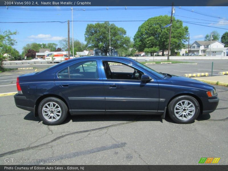 Nautic Blue Metallic / Graphite 2004 Volvo S60 2.4