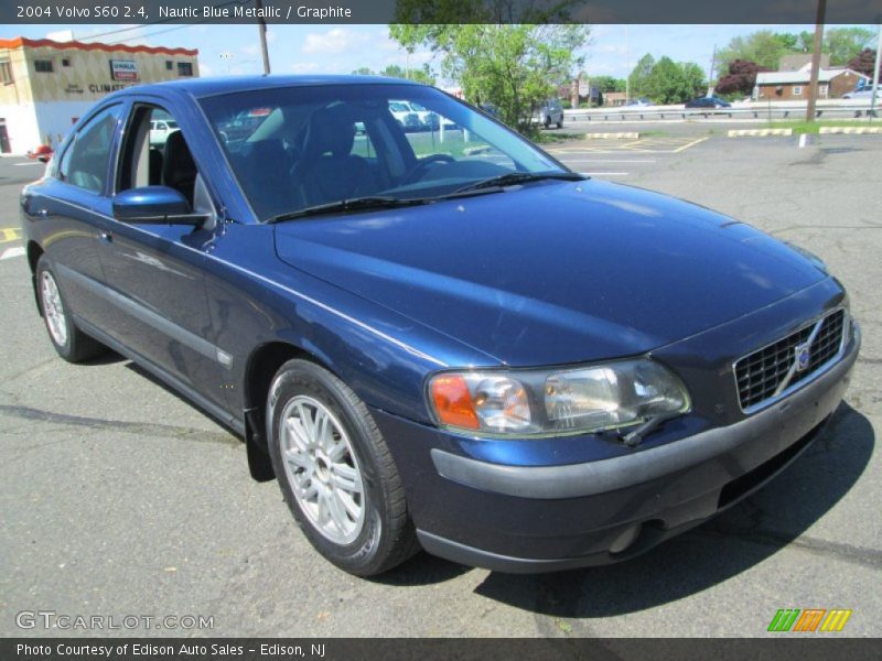 Nautic Blue Metallic / Graphite 2004 Volvo S60 2.4