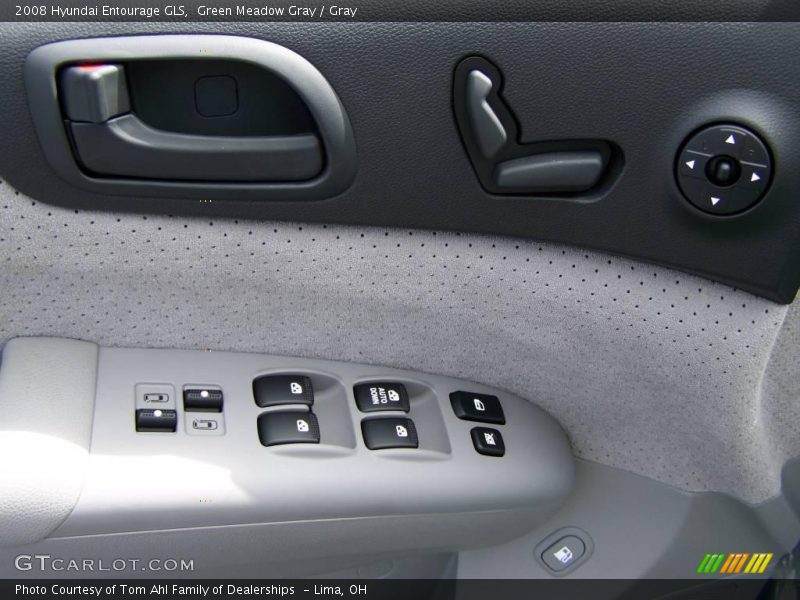 Green Meadow Gray / Gray 2008 Hyundai Entourage GLS