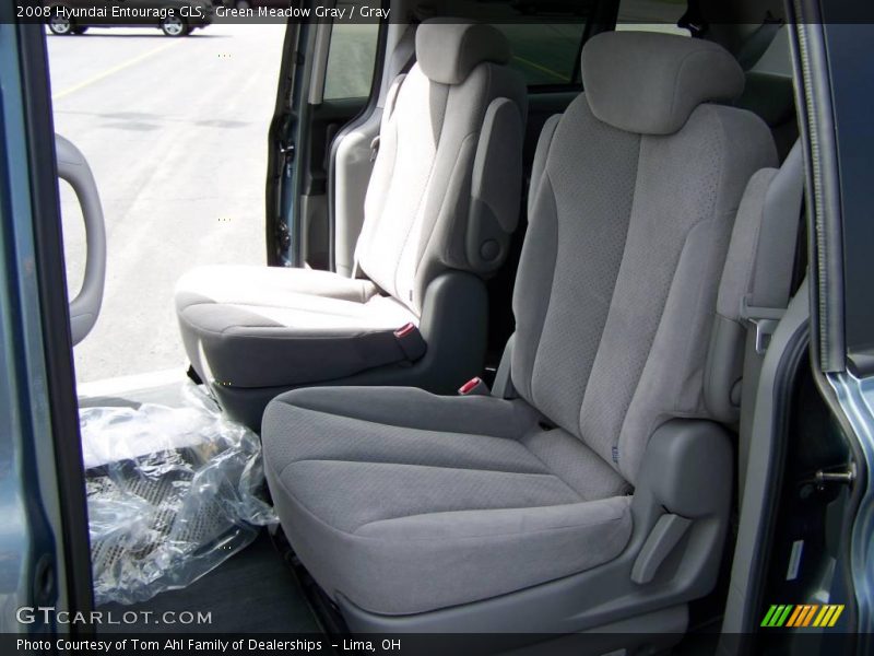Green Meadow Gray / Gray 2008 Hyundai Entourage GLS