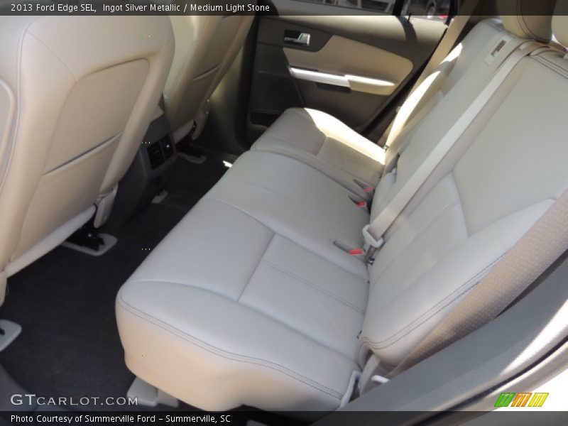 Ingot Silver Metallic / Medium Light Stone 2013 Ford Edge SEL