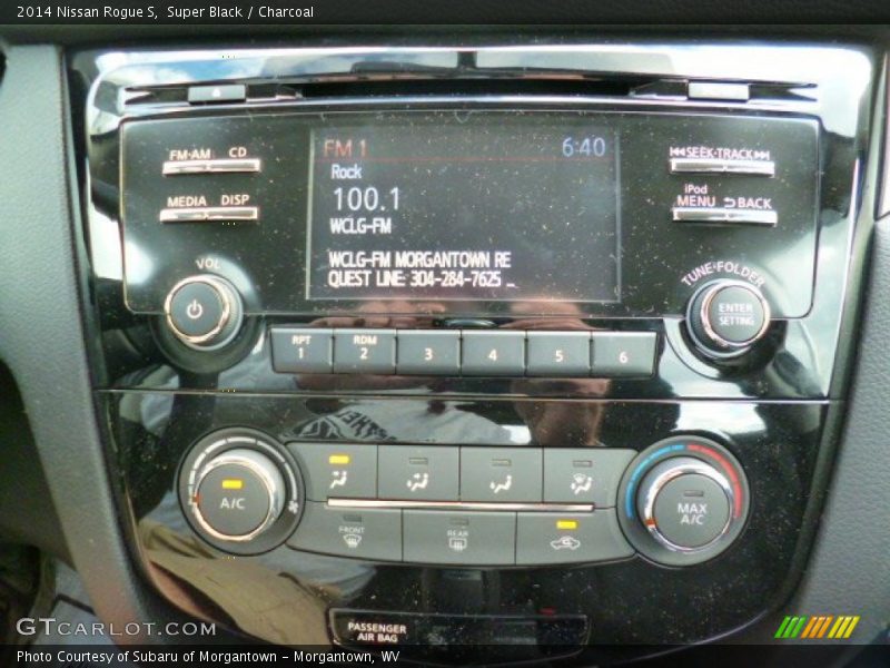 Controls of 2014 Rogue S