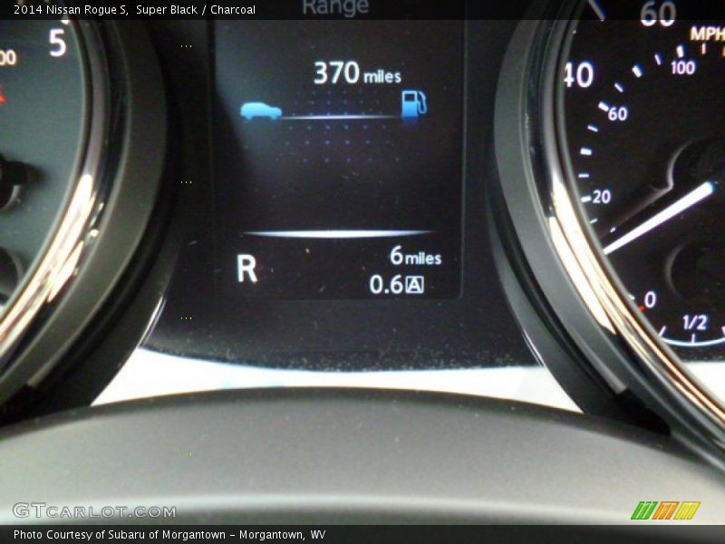 Super Black / Charcoal 2014 Nissan Rogue S