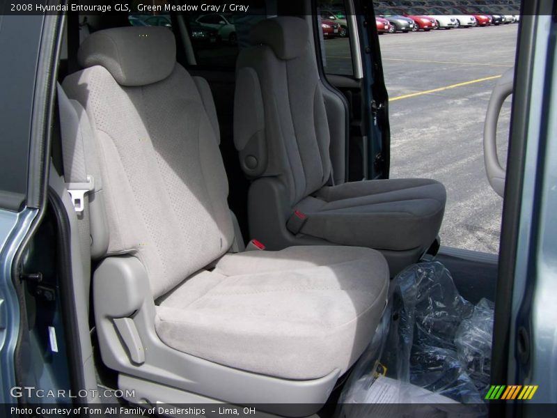 Green Meadow Gray / Gray 2008 Hyundai Entourage GLS