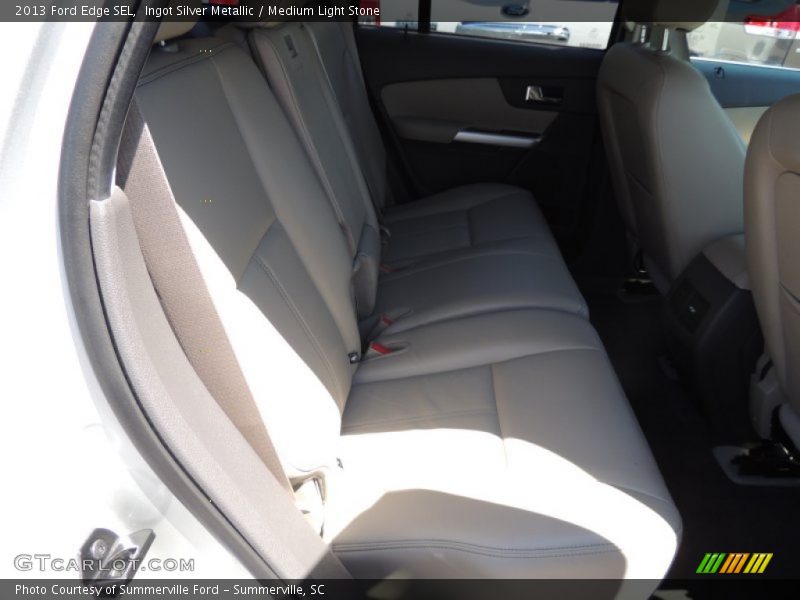 Ingot Silver Metallic / Medium Light Stone 2013 Ford Edge SEL