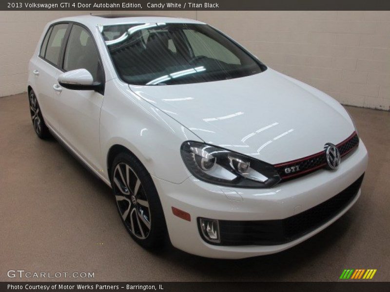 Candy White / Titan Black 2013 Volkswagen GTI 4 Door Autobahn Edition
