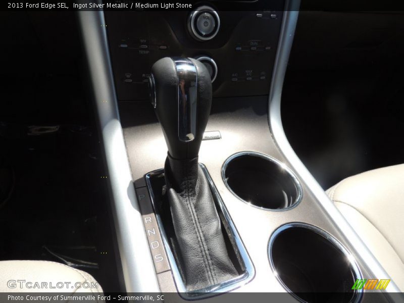 Ingot Silver Metallic / Medium Light Stone 2013 Ford Edge SEL