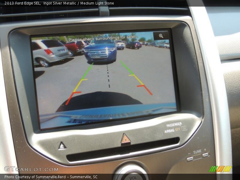 Ingot Silver Metallic / Medium Light Stone 2013 Ford Edge SEL