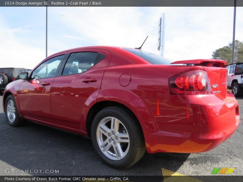 Redline 2-Coat Pearl / Black 2014 Dodge Avenger SE