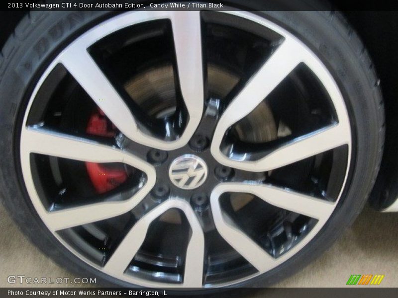 Candy White / Titan Black 2013 Volkswagen GTI 4 Door Autobahn Edition