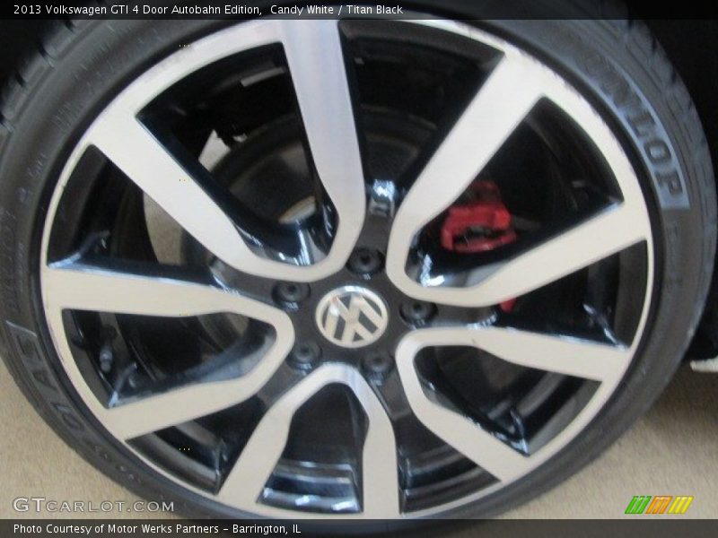 Candy White / Titan Black 2013 Volkswagen GTI 4 Door Autobahn Edition