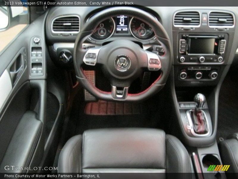 Candy White / Titan Black 2013 Volkswagen GTI 4 Door Autobahn Edition
