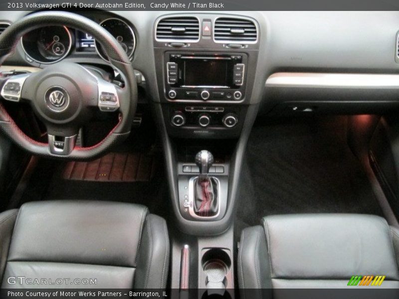 Candy White / Titan Black 2013 Volkswagen GTI 4 Door Autobahn Edition