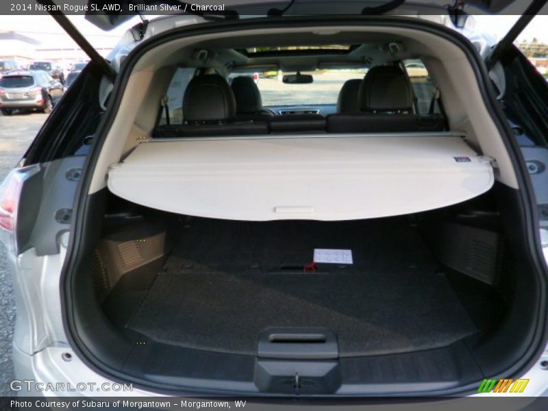 Brilliant Silver / Charcoal 2014 Nissan Rogue SL AWD
