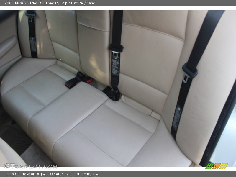 Alpine White / Sand 2003 BMW 3 Series 325i Sedan