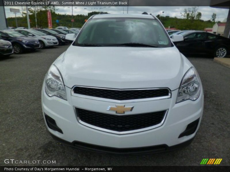 Summit White / Light Titanium/Jet Black 2011 Chevrolet Equinox LT AWD