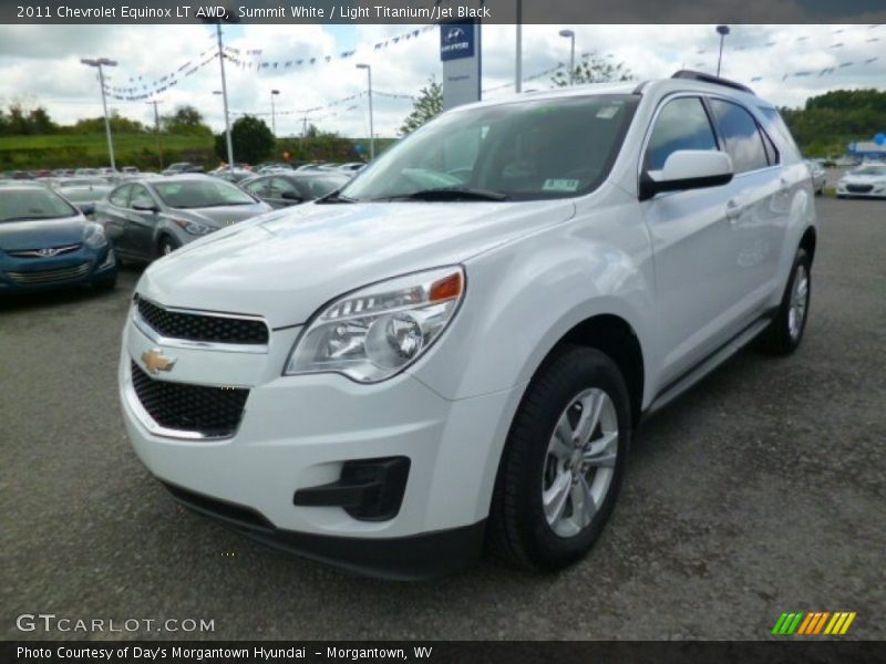 Summit White / Light Titanium/Jet Black 2011 Chevrolet Equinox LT AWD