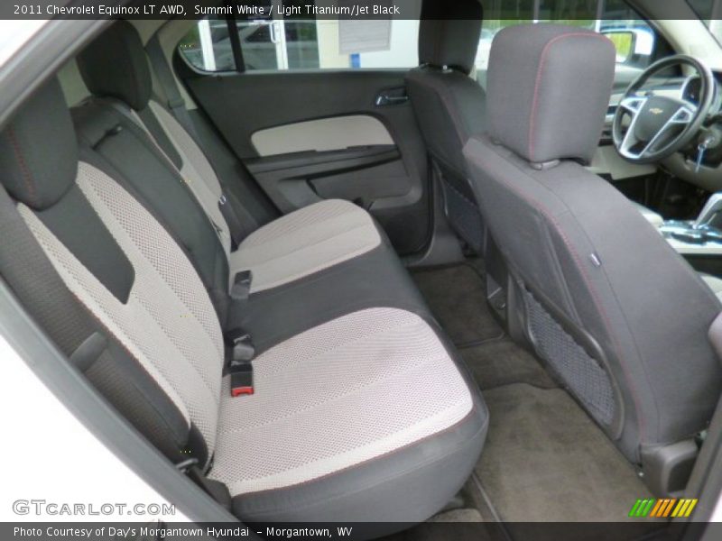 Summit White / Light Titanium/Jet Black 2011 Chevrolet Equinox LT AWD
