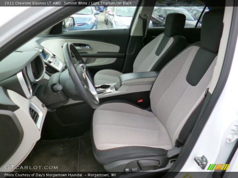 Summit White / Light Titanium/Jet Black 2011 Chevrolet Equinox LT AWD