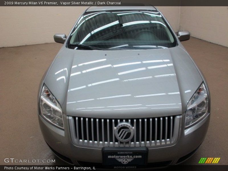 Vapor Silver Metallic / Dark Charcoal 2009 Mercury Milan V6 Premier