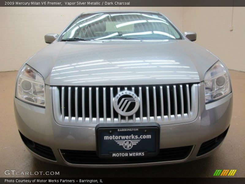 Vapor Silver Metallic / Dark Charcoal 2009 Mercury Milan V6 Premier