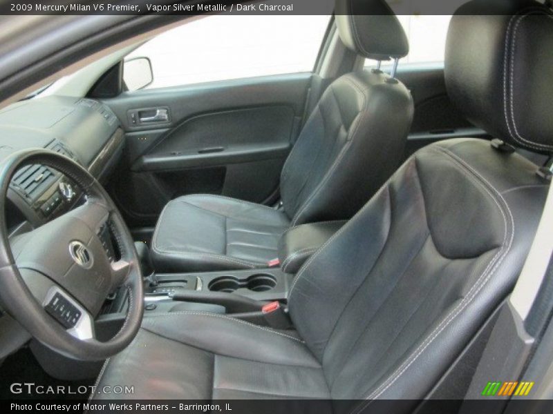 Vapor Silver Metallic / Dark Charcoal 2009 Mercury Milan V6 Premier