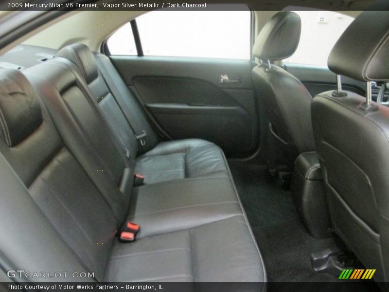 Vapor Silver Metallic / Dark Charcoal 2009 Mercury Milan V6 Premier