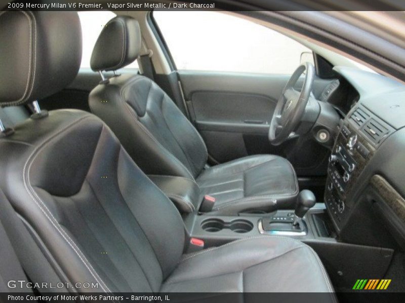 Vapor Silver Metallic / Dark Charcoal 2009 Mercury Milan V6 Premier