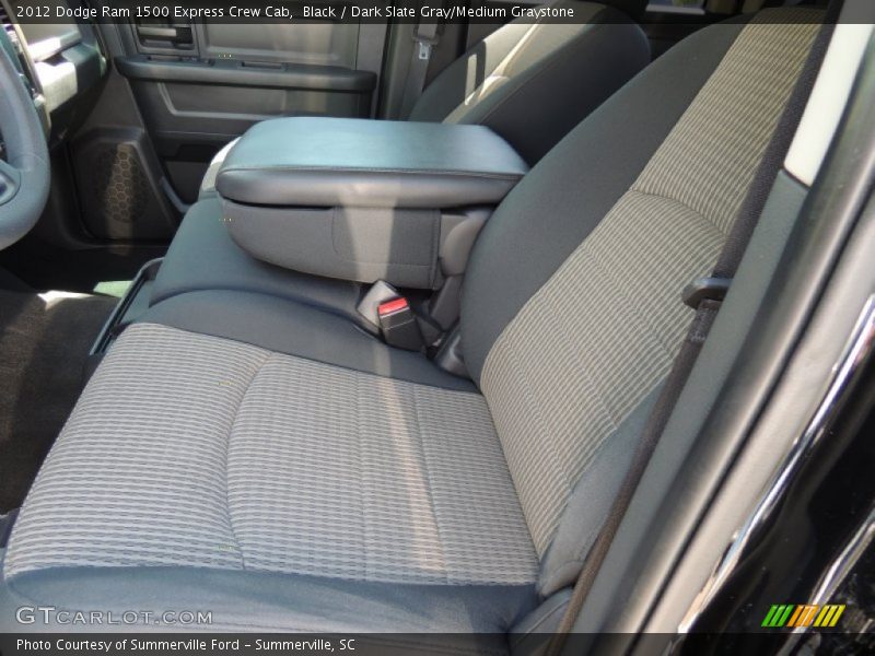 Black / Dark Slate Gray/Medium Graystone 2012 Dodge Ram 1500 Express Crew Cab